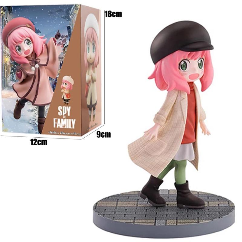 

ШПИОН×СЕМЕЙНЫЙ КОД: Белая фигурка аниме, милая кавайная фигурка, игрушка-кукла, украшение для автомобиля, стола для детей, взрослых, поклонников, подарки на день рождения для девочек