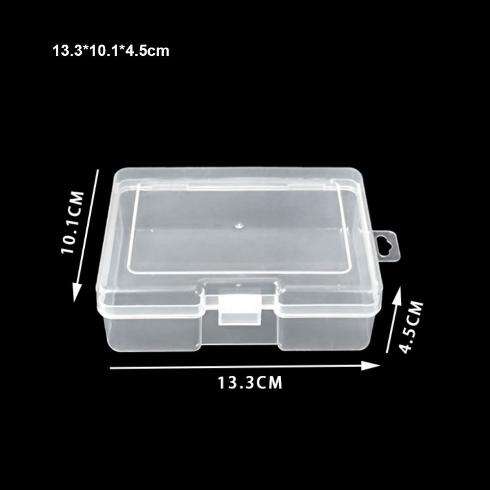 Transparent Jewelry Beads Container Small Items Case Sundries Organizer  Fishing Tools Accessories