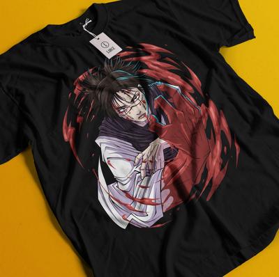 Koszulka Choso Koszulka Sukuna Koszulka Jujutsu Kaisen Koszulka Toji Koszulka Gojo Satoru Nanami JJK - Męska Letnia Bawełniana Koszulka z Graficznym Nadrukiem
