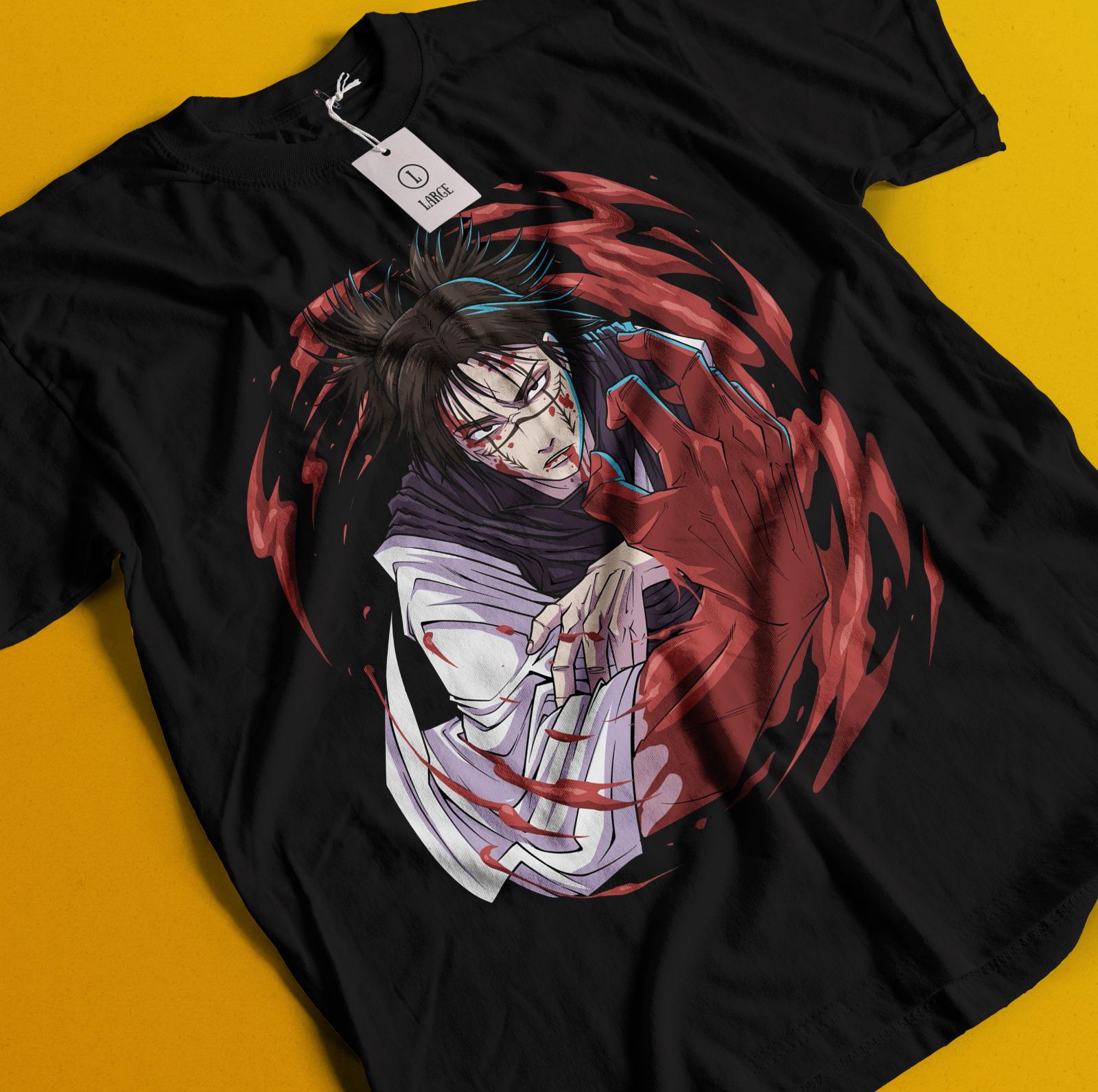 

Choso T-Shirt Sukuna Shirt Jujutsu Kaisen Tshirt Toji Tee Gojo Satoru Nanami JJK - Men s Summer Cotton Graphic Tee S разноцветный