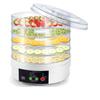 Transparent Trays Food Dehydrator Machine Stackable Trays Electric Dehydrating Machine  Dog Treats