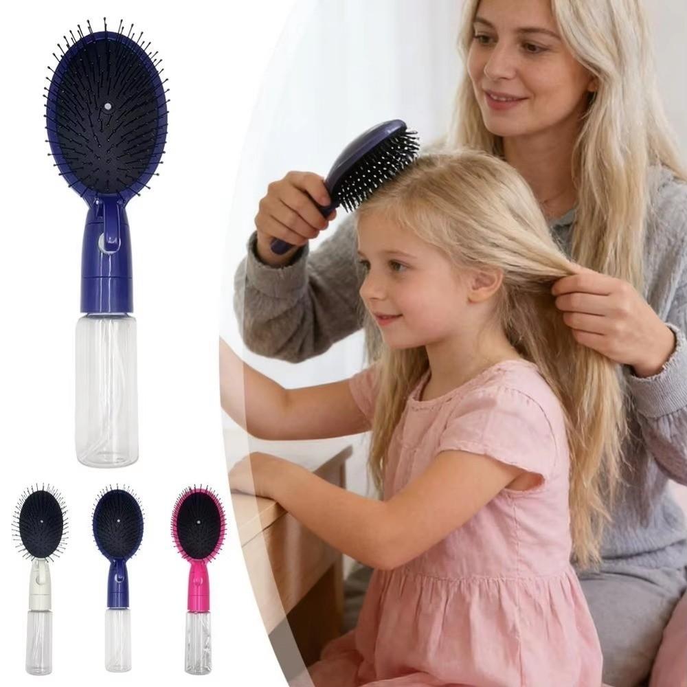 2-in-1 2-In-1 Misting Hair Brush Portable Salon Styling Brush  Hairdressing Tool