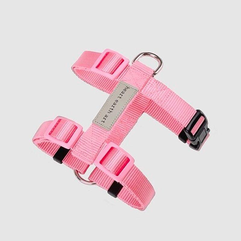 Herz Erde Kunst H-Gurt Rosa