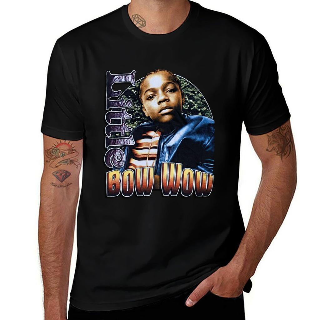 Lil-bow-wow-rap Tee-2400 T-shirt Man T Shirt Luxury T Shirts For Man Pack White Cotton T Shirts High Quality T-shirt