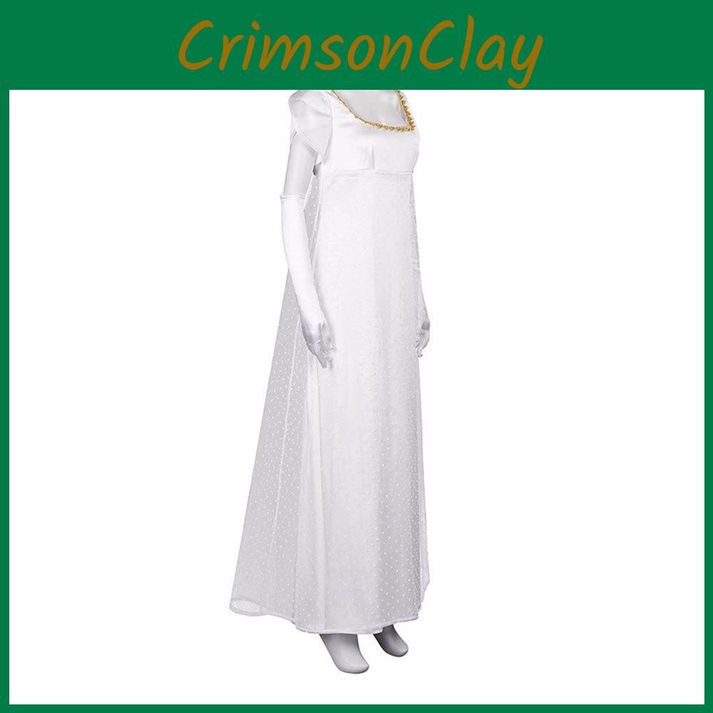 Bridgerton Season Vintage Dress With High Waist Victorian Tea Gown For Halloween Cosplay