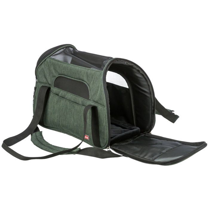 Sac de transport pour chien - TRIXIE - Madison - Vert olive - 25x33x50 cm - Polyester