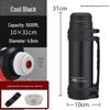 304 Stainless Steel 5L Thermos Flask - Large Capacity, Portable for Men & Women, Outdoor Car Use, Household Hot Water Bottle