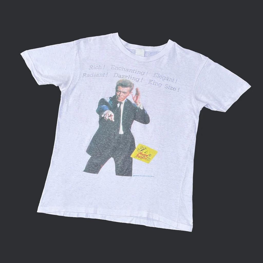 David Bowie 1986 80s Vintage Absolute Beginners Movie Promo Band Concert T-Shirt