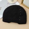 Twist Pearl Rabbit Fur Wool Hat Autumn and Winter Outdoor Cold Warm Hat Stack Hat