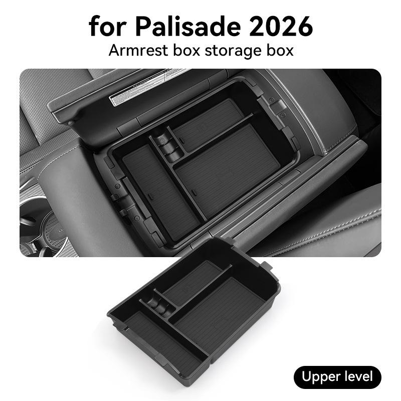 Kompatible Hyundai Palisade Armlehnen- & Mittelkonsolen-Aufbewahrungsbox Zubehör für 26 Modelle