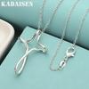 925 Silver Cross Pendant Necklace for Women Adjustable 16-30 Inch Snake Chain Wedding Engagement Jewelry