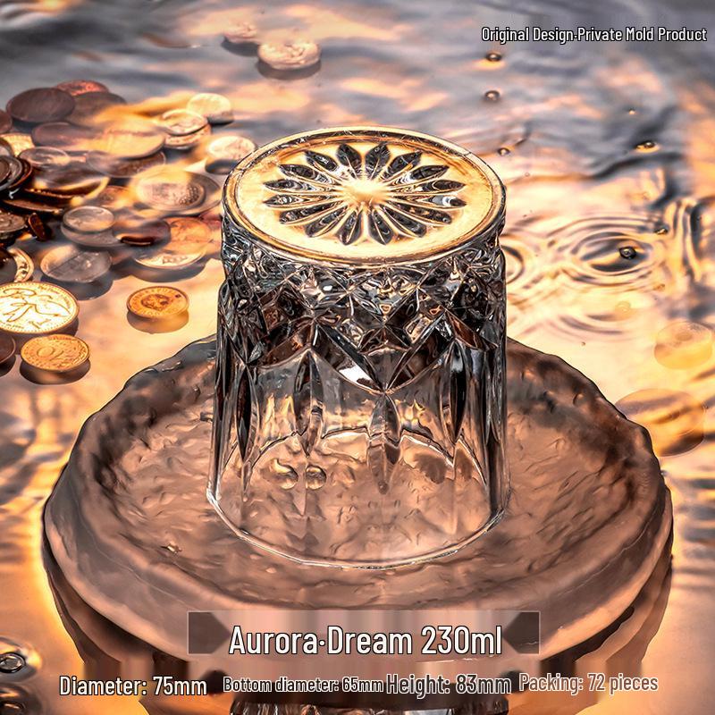 Европейский высококлассный утолщенный стакан для виски и пива