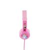 Casque audio filaire sécurisé pour enfant Buddyphones TRAVEL Rose