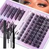 Diy Segmented Single-Cluster False Eyelashes Grafted Eyelashes Large-Capacity Combination Set