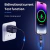 Typ-C Multifunktions-Digitalanzeige Gleichspannung Amperemeter Leistungsmesser Handy-Ladegerät Tester DC 4-30V 0-12A Batterietest