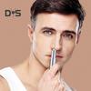 Nose Hair Trimmer Painless Trimming Rounded Blade Head Hair-Cleaning Travel USB Charging Dual Edge Blade Stainless Steel Nose Hair Removal for Men