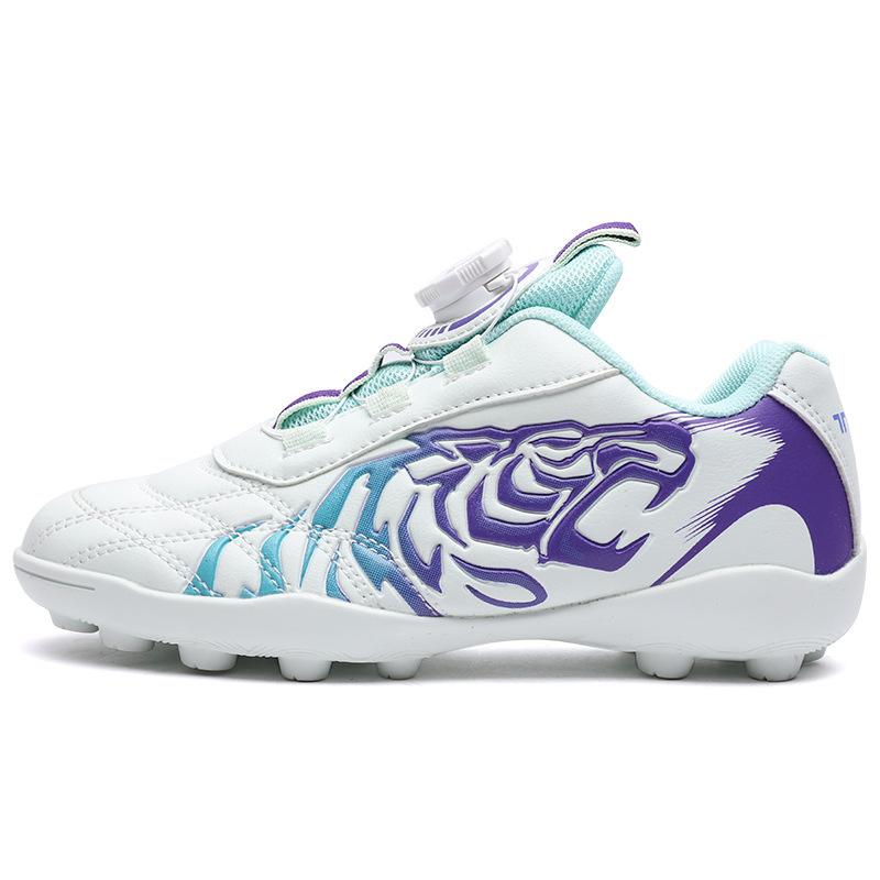 Football Shoes Children's Men's and Women's Knob Direct Sales Training Artificial Grass Low-top Sports Shoes 2025 Long Nails One Piece Factory