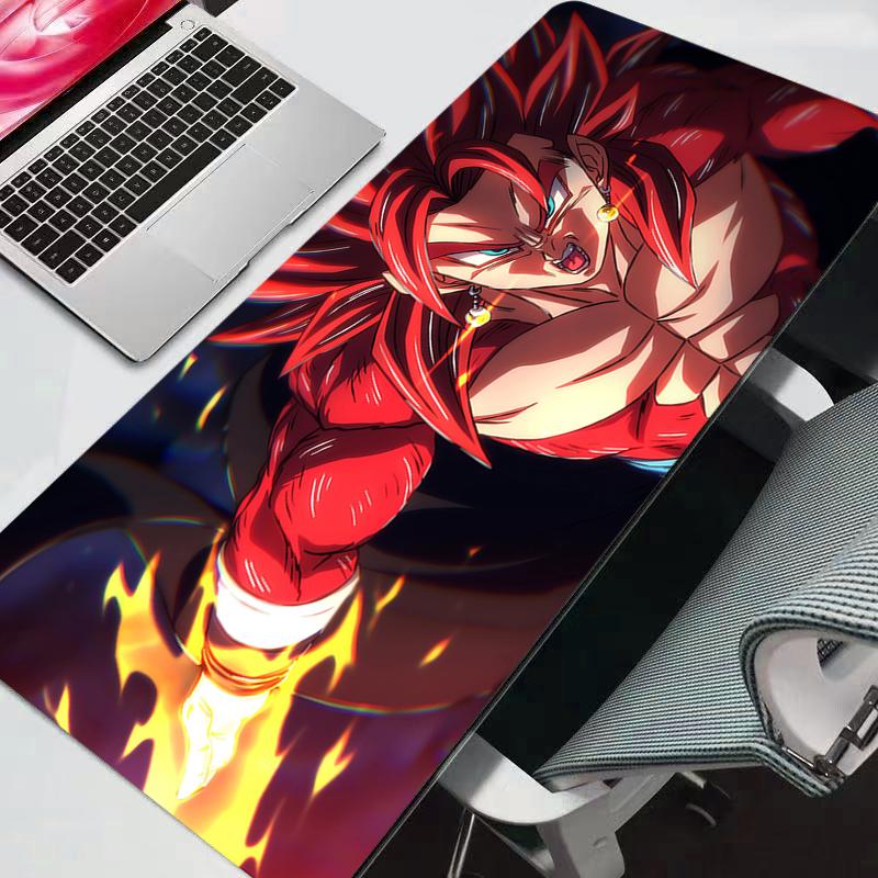 Gaming Big Mousepad Dragon Ball DBZ Mouse Pads Big Computer Gamer New Mouse pad Rubber with Locking Edge Mat XXL