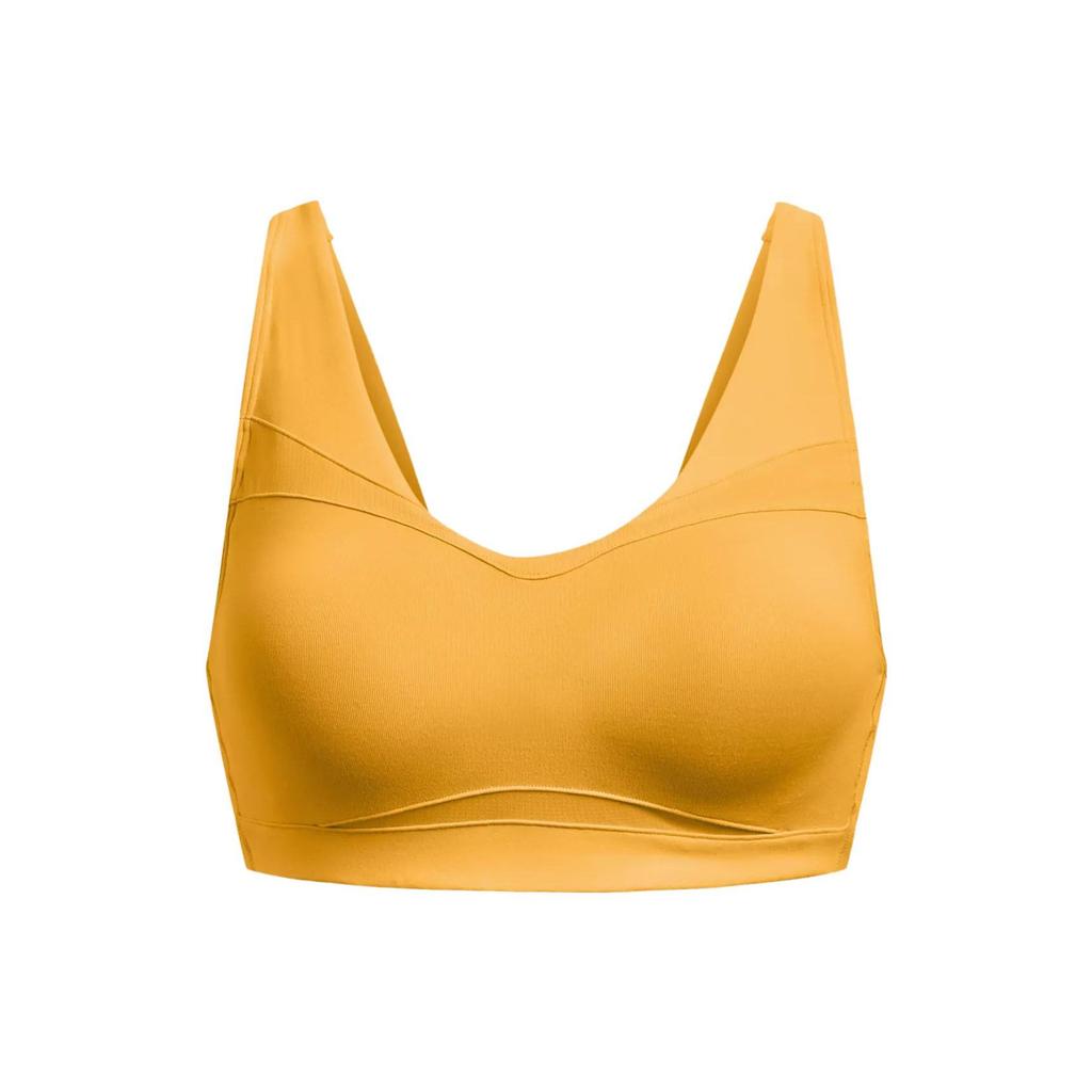 Under Armour Smartform Breathable Medium Intensity Training Sports Bra Women underwear Sunrise-Orange 1373826-782