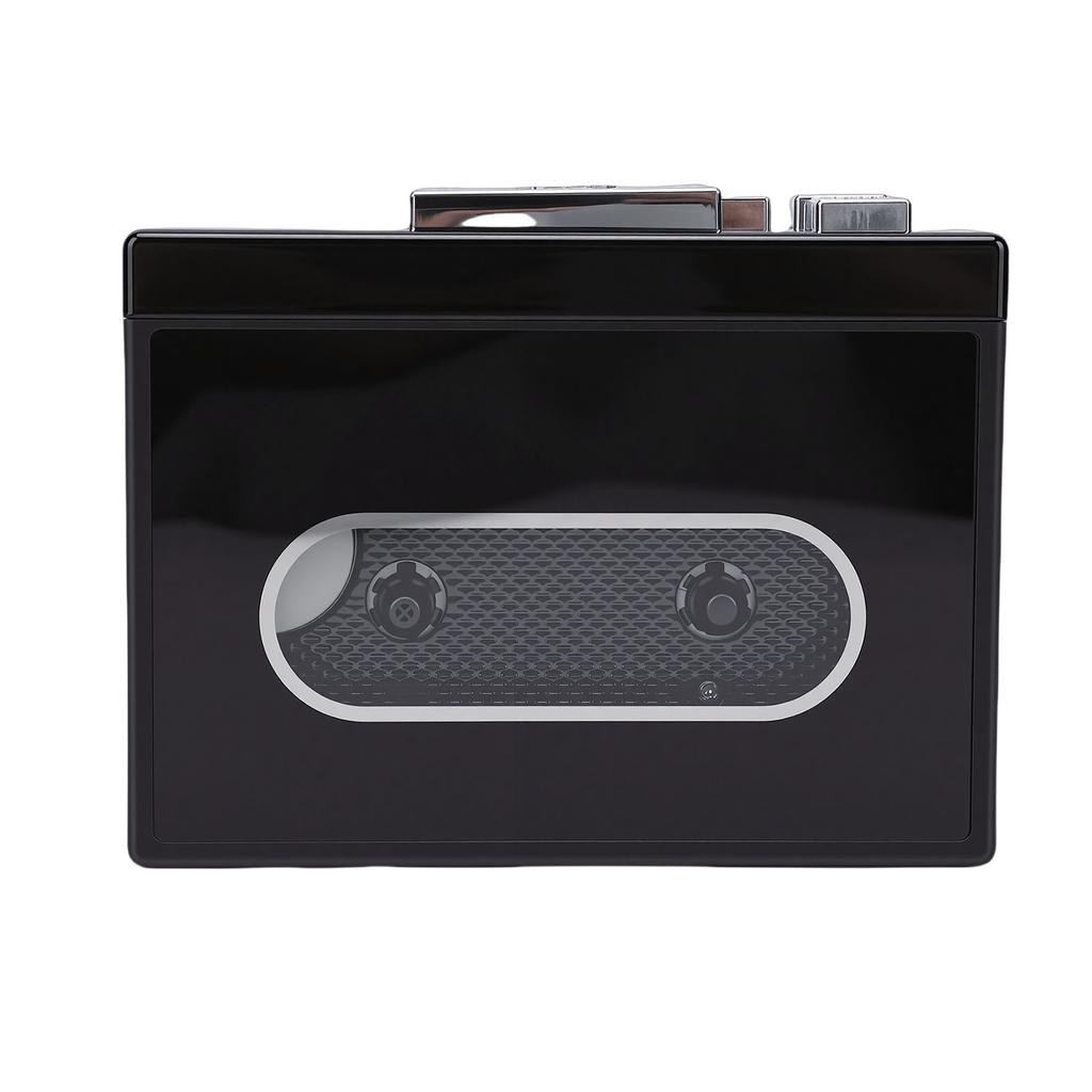 Cassette Tape Player Portable Cassette To MP3 Converter with 3.5mm     Supports USB Flash Drives and USB Card Reader for Homes Parks