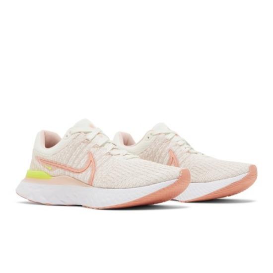 

Nike Wmns React Infinity Run Flyknit 3 Sail Light Madder Root DD3024-102 EU 35.5 рожевий