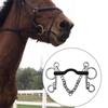 Reliable Horse Bit with Curb Hooks Chain Harness for Effective Training