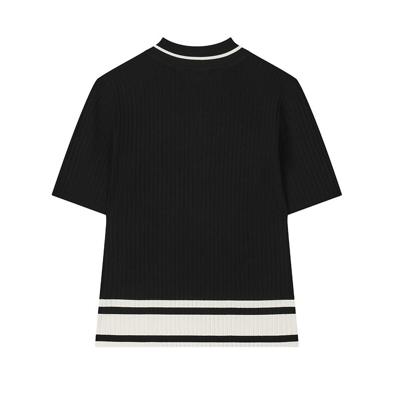 

New FILA Knitwear Women s Jet Black F11W532401FBK 165/84A/M