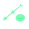 6Pcs Arrow Disc-Spinning Plastic Pawn Chess Board Game And Card Game Accessories