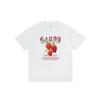 Unisex American Retro Hong Kong Style Strawberry Print T-Shirt - Summer Loose Fit