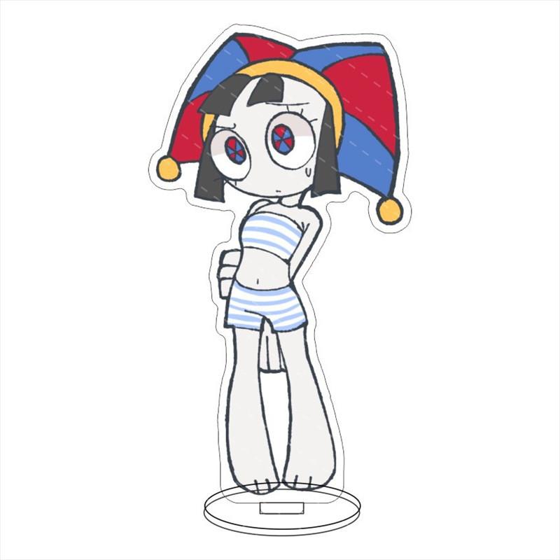 

The Amazing Digital Circus Pomni Gangle Jax Kinger Acrylic Standee With Hd Doublesided Display For Gift And Advertising Pomni B