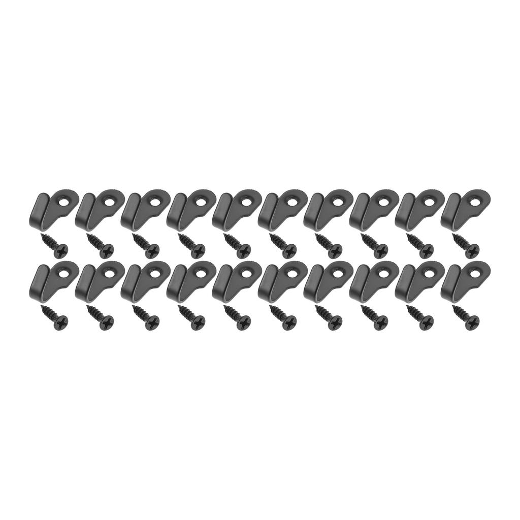 40pcs Stainless Steel Mini Hook Picture Hanging Heavy Duty Coat Hooks Wall Mounted Kitchen Utility Hooks Toilet Pendant Hanger