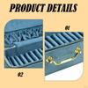 Bangle Box Bracelet Necklace Jewelry Display Tray Case Dustproof Portable