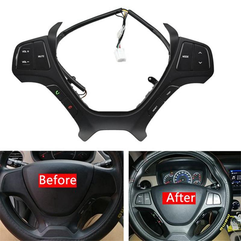 Car Steering Wheel Switch for Hyundai I10 2014 2015 2016 2017 Steering Wheel Audio Control Button