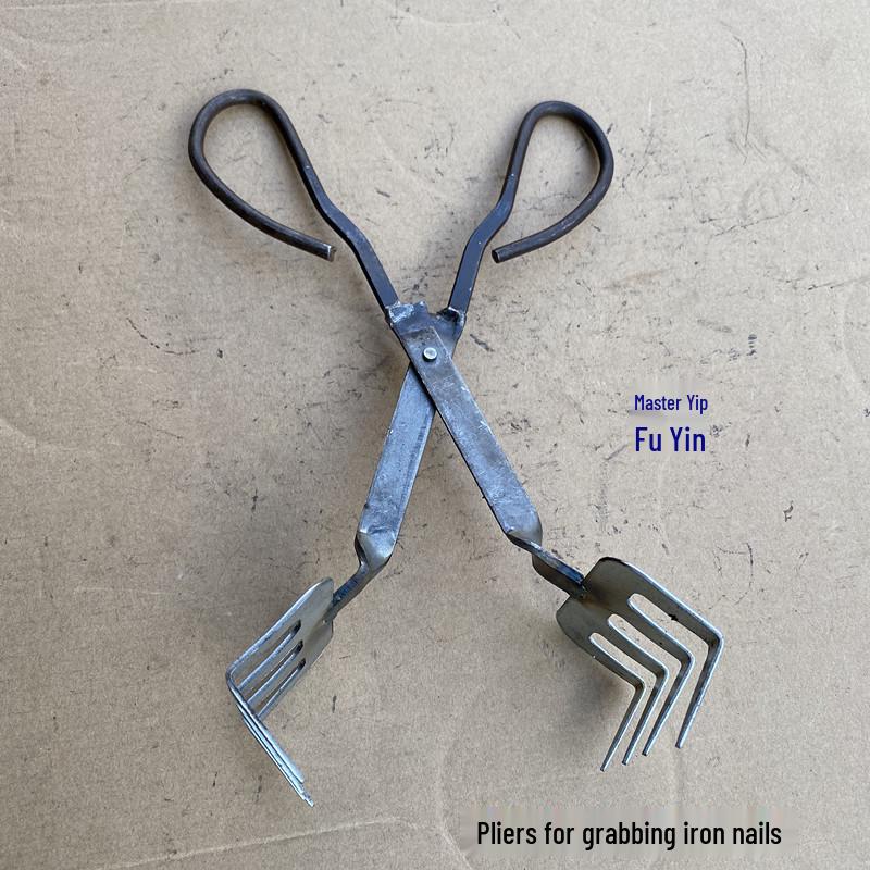 Multi-purpose Pliers: Nail Puller, Chestnut Picker, Charcoal Clamper, Blacksmith Tongs, Garbage Grabber, Multi-toothed Clamp.