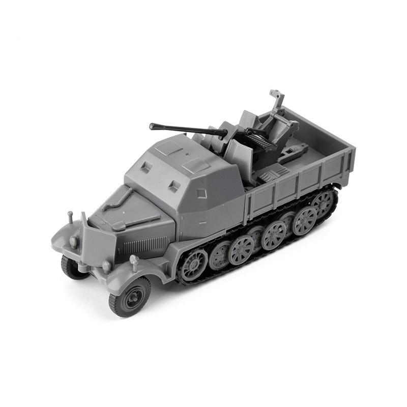 4D 1/72 Military Vehicle Puzzle Model Hummer Truck Armored Car Model Assembly Kit Simulated Tank Plastic Toys