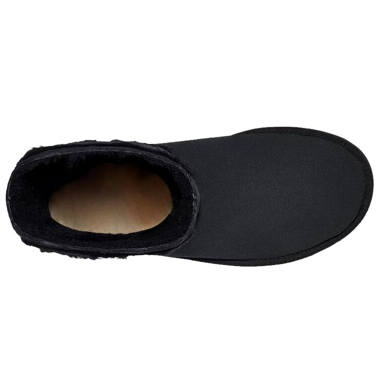 Telfar X UGG Logo Mini Boot Black Unisex Sneakers 1122991-BLK