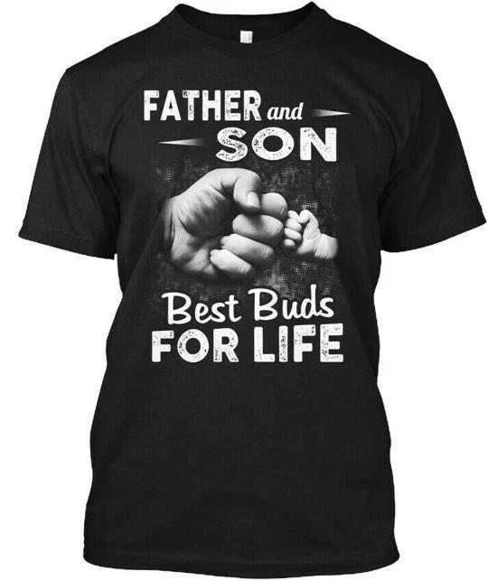 Father And Son Best Buds For Life TTshirt Made in the USA Size S to 5XL S