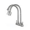 VEMUSE 304 Stainless Steel Wall-Mounted Kitchen Faucet