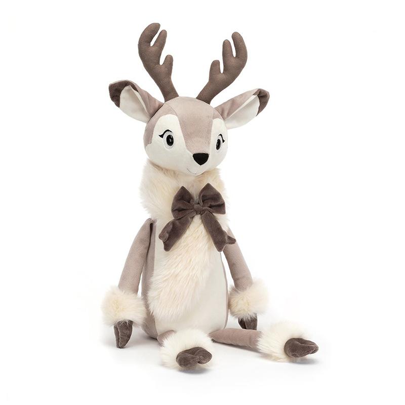 

JELLYCAT Farm Animal Series Joy Reindeer Pacifier Doll Plush Figure 55cm/36cm Height 55 cm