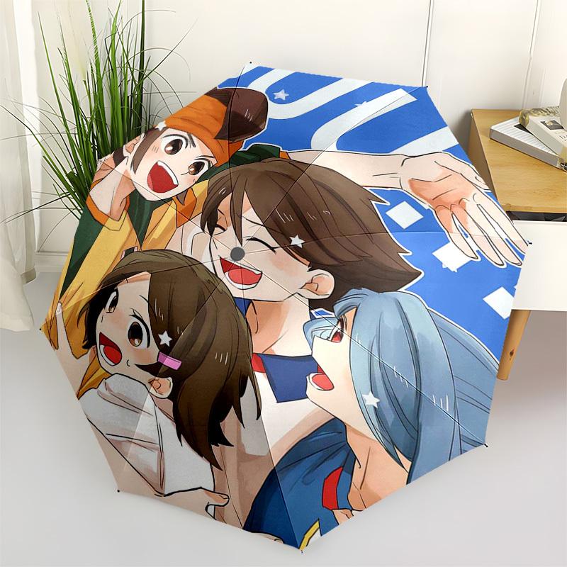 

1pc JUJUTSU KAISEN Characters Outdoor Umbrella - Automatic Opening/Closing, Portable 3-Fold Design with 8-Bone Iron Frame - Perfect Gift for Fans, Tra