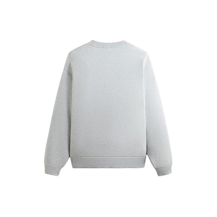 Kith x New York Botanical Garden Logo Nelson Crewneck Light Heather Grey Men Tops KHM032117-002