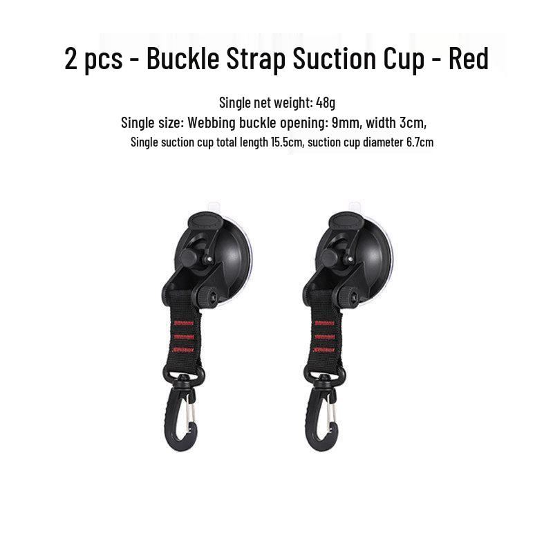 Suction Cup Hook for Wall, Glass, and Car Roof Tent Storage