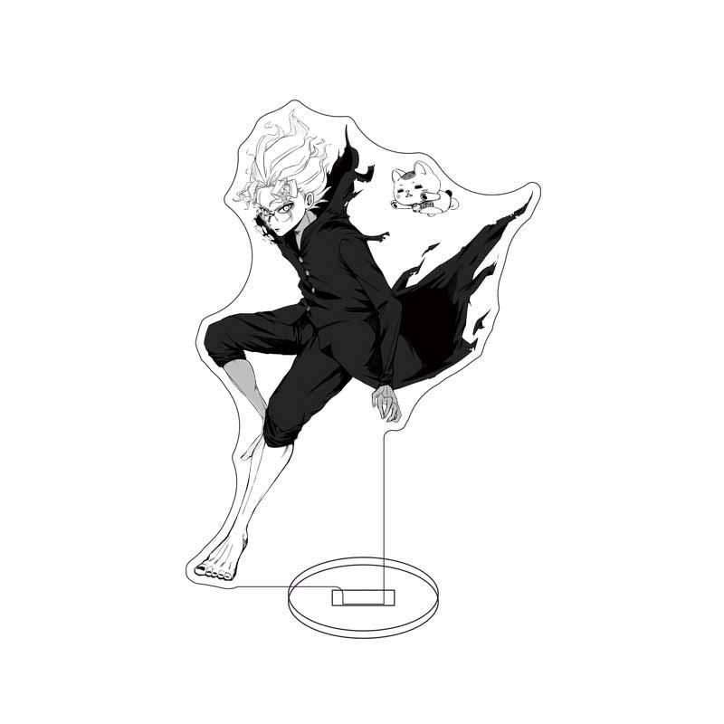 Anime Dandadan Cosplay Ayase Momo Takakura Ken Acrylic chain Stand Model 15cm Acrylic Stand Model Gifts For Fans Chain