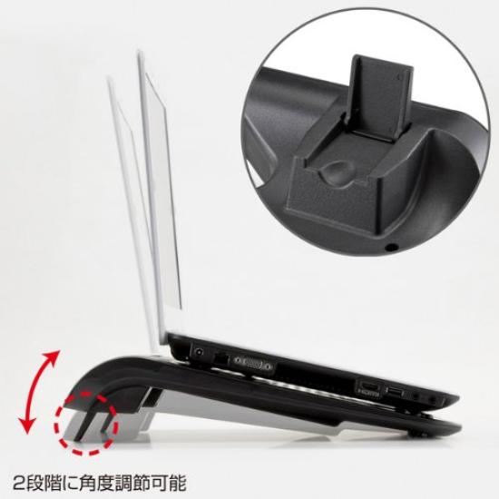 Sanwa Supply Notebook Cooler Pad TURBO (with Function) TK-CLN19U