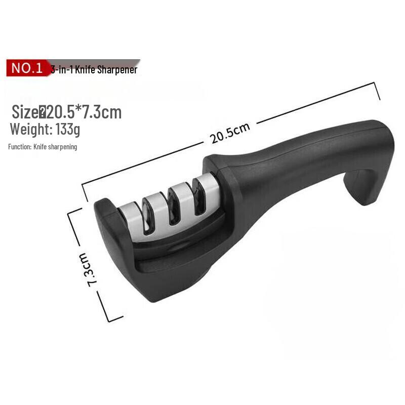 ZISIZ 3-Stage Household Knife Sharpener