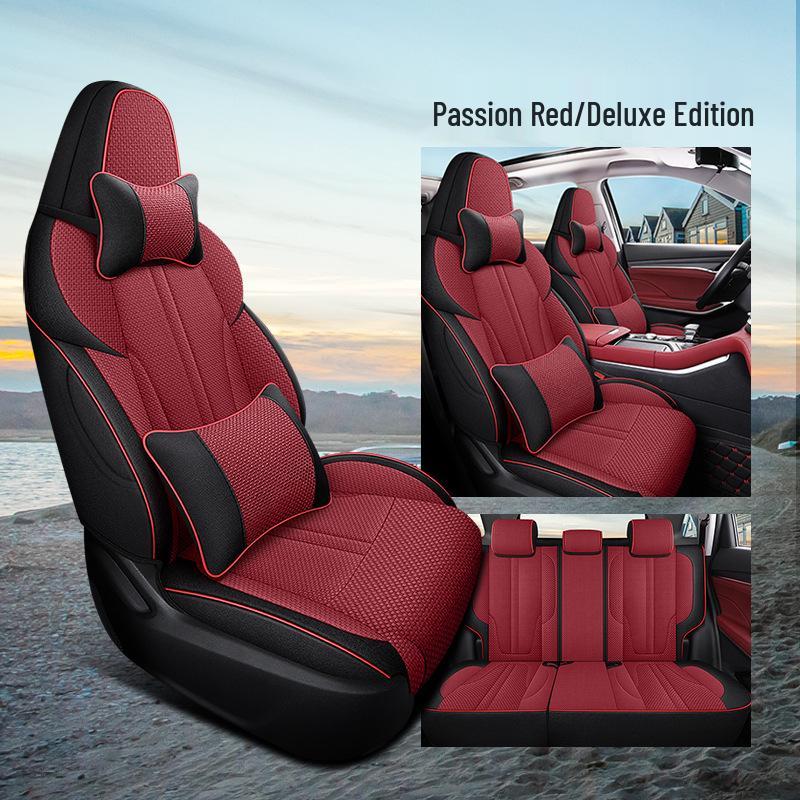Changan CS55PLUS All-Season Linen Seat Cover for Five-Seat Car