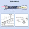 High Sensitivity Capacitive Sensor LED Dimmer DC 12V/24V 4A Solder-free Induction Switch for Hotel Lighting