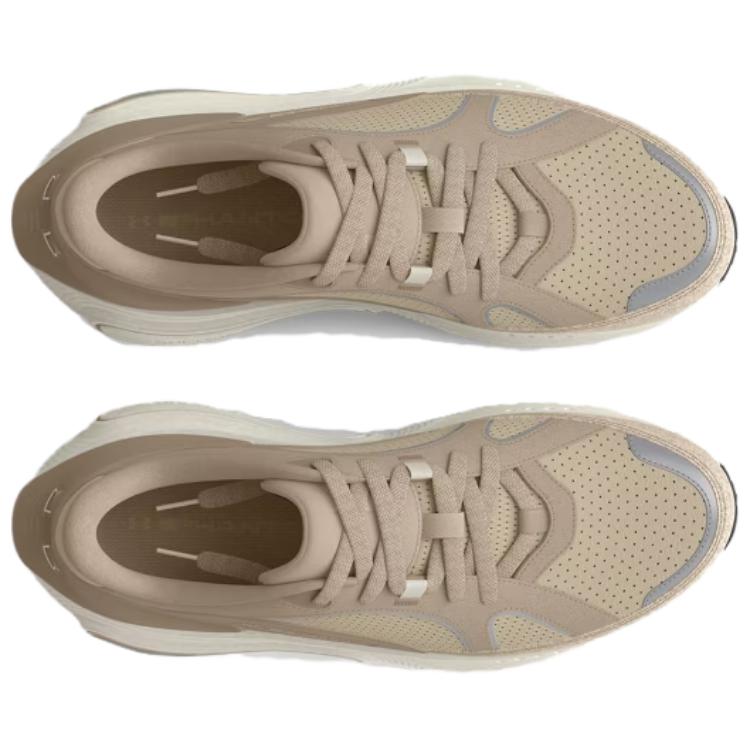Under Armour HOVR Phantom 4 Luxe Timberwolf Taupe Unisex Sneakers Tan White-Clay 3027874-201