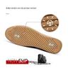 Men's Handmade Slip-on Leather Shoes: Comfortable, Non-slip, Breathable, Soft Sole, Casual Large Size.