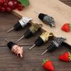 Zinc Alloy Bar Accessories Wolf Head Wine Mouth Wine Pourer Bottle Stoppers Bartender Tool